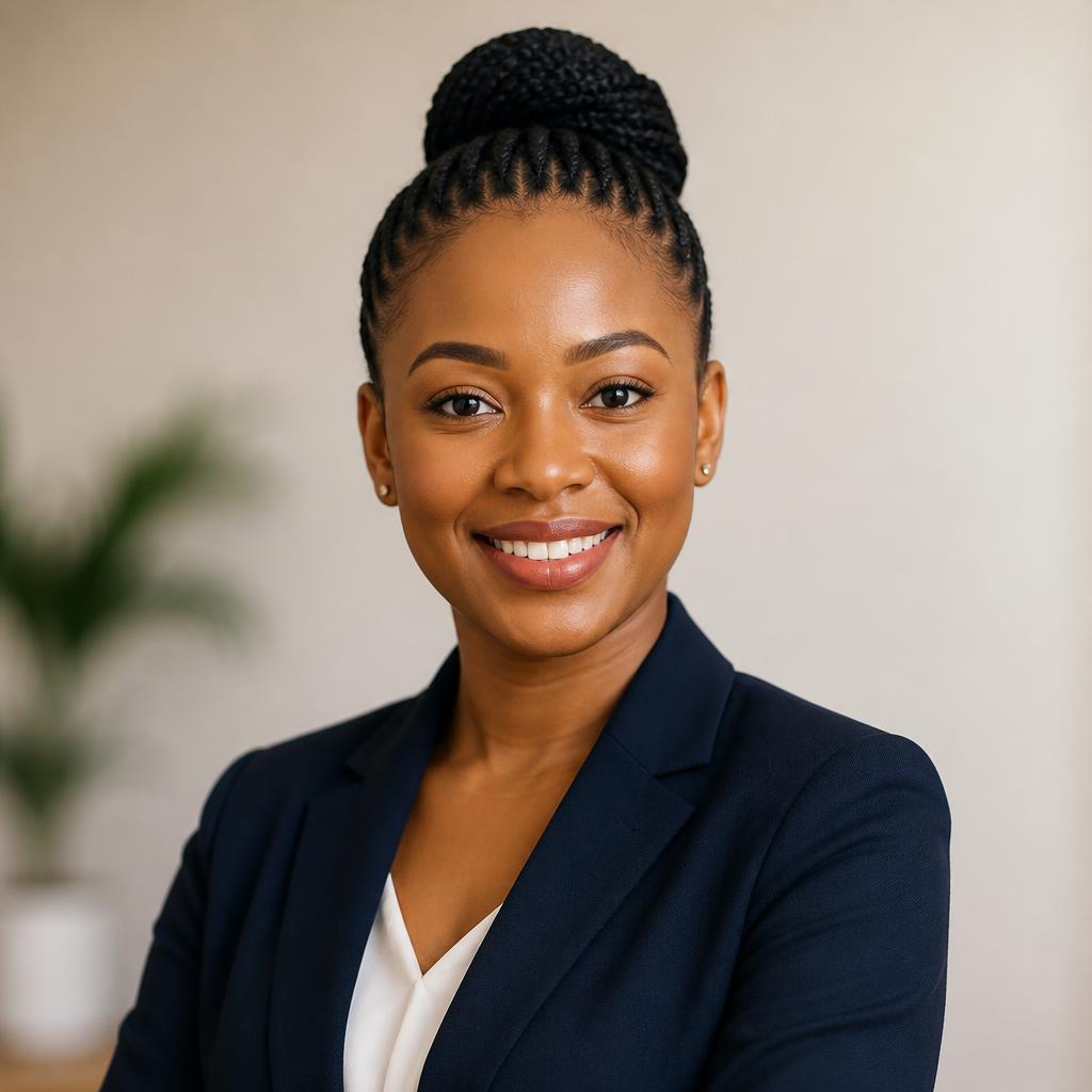 Portrait of Basetsana Moleleki, customer service and technical support professional